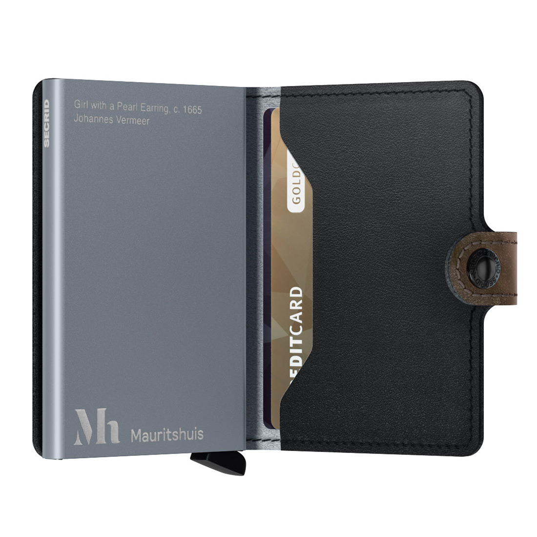 secrid miniwallet art perlenohrring offen 79510