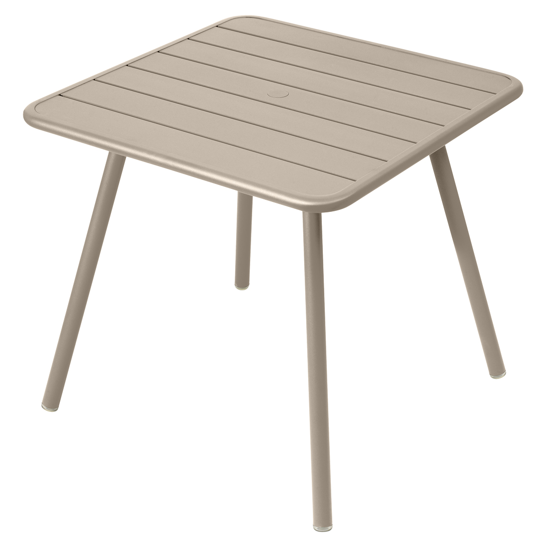fermob luxembourg tisch 80 4 beine muskat 52855