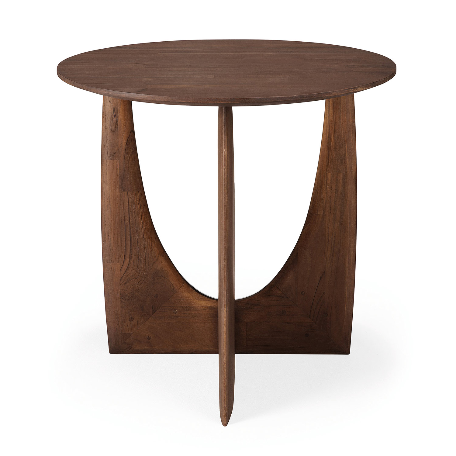 ethnicraft geometric beistelltisch teak 83848