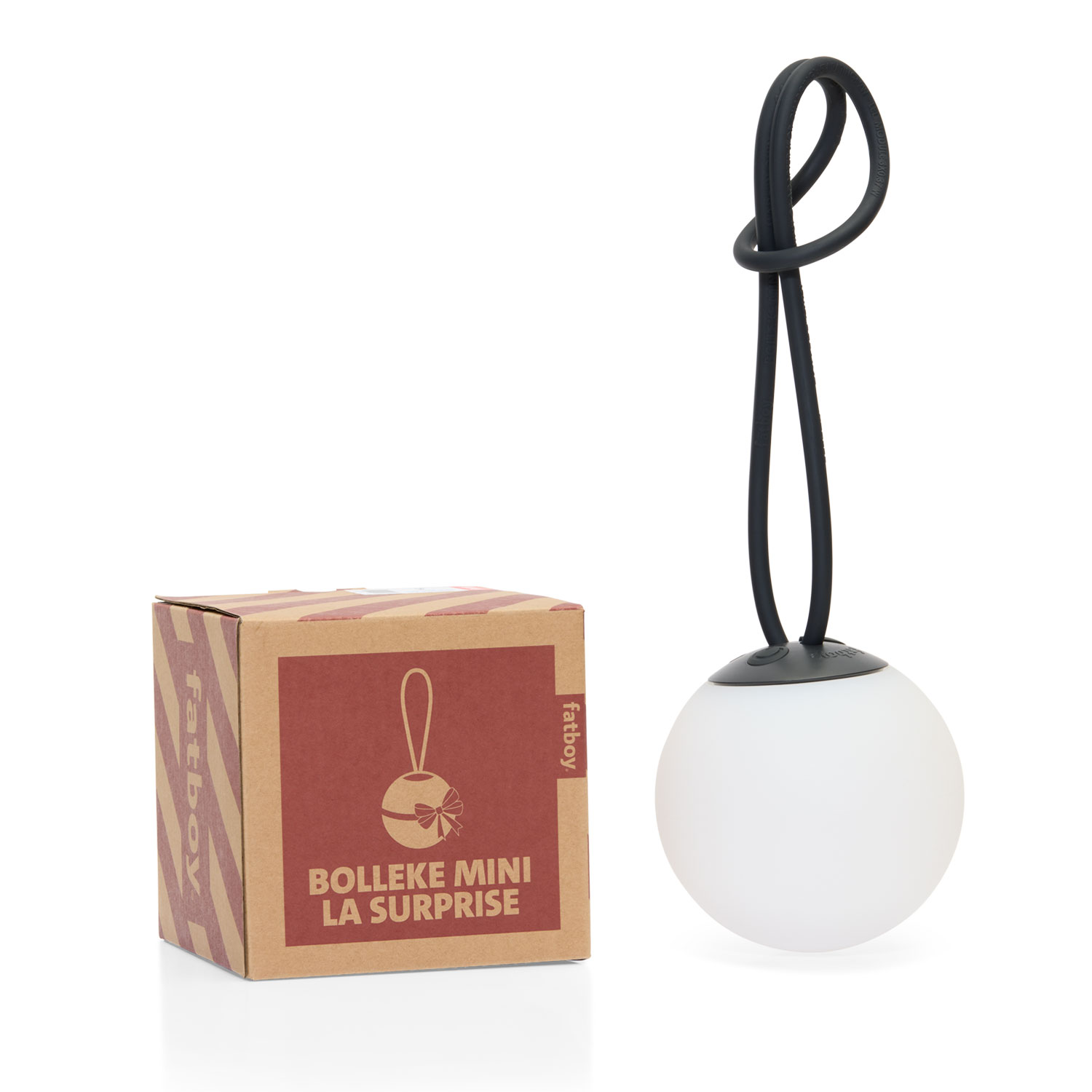 fatboy bolleke mini la surprise anthracite mit verpackung 105883