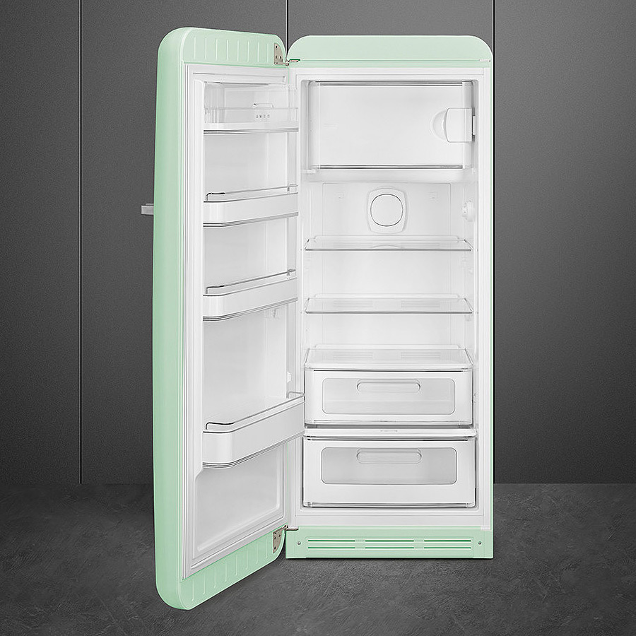 smeg kuehlschrank FAB28 pastellgruen links2 55134