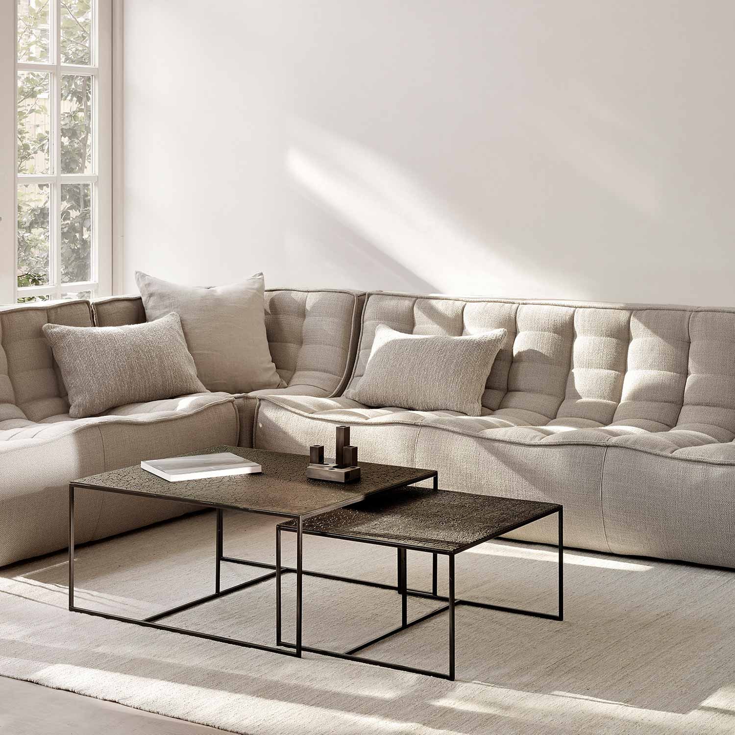 pentagon ethnicraft set couchtisch 91868