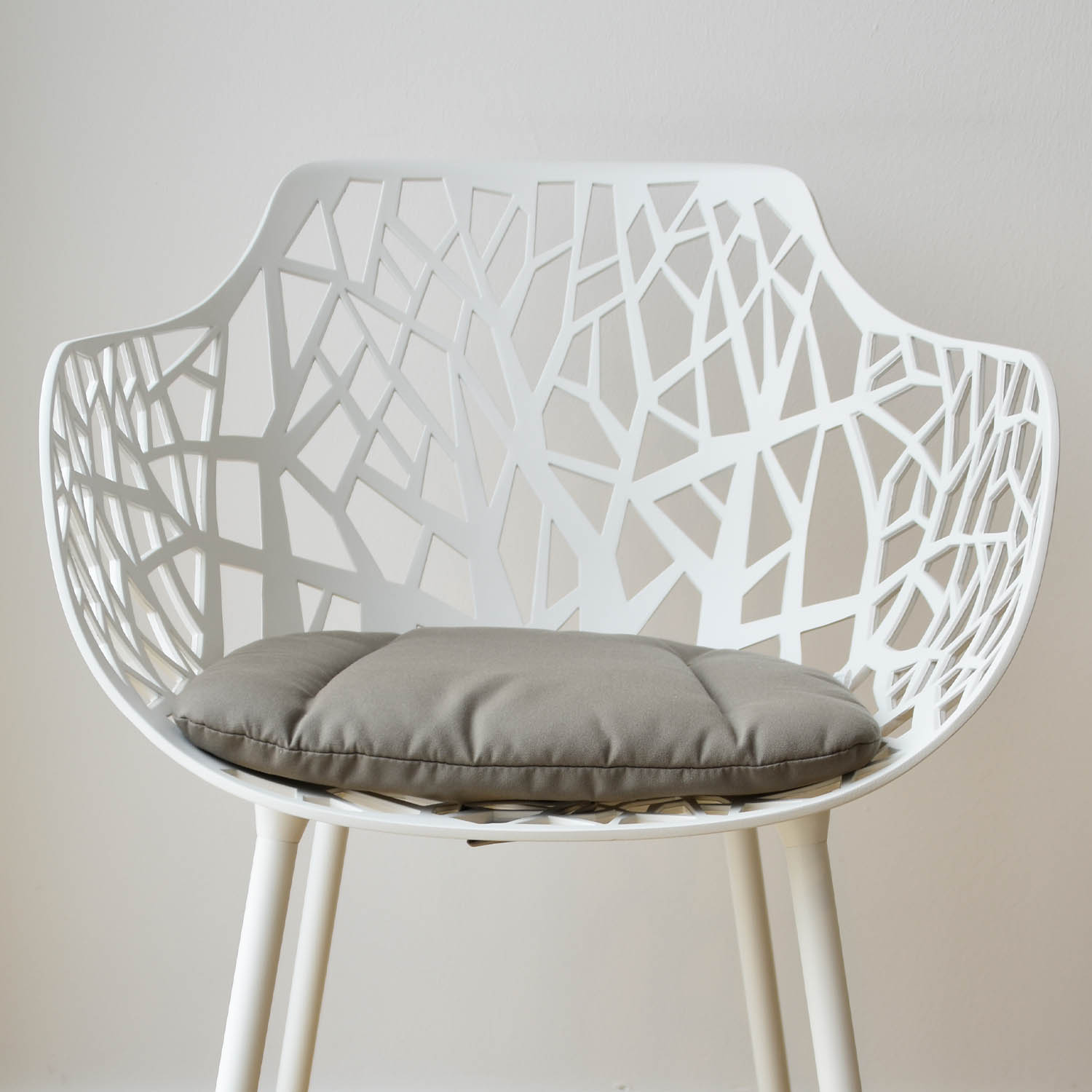 Taupe Sitzkissen Solids Forest
