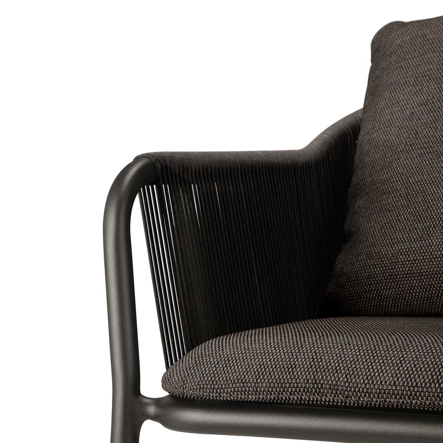 Ethnicraft - Capitan Stuhl f. Draußen dark bronze/dark brown