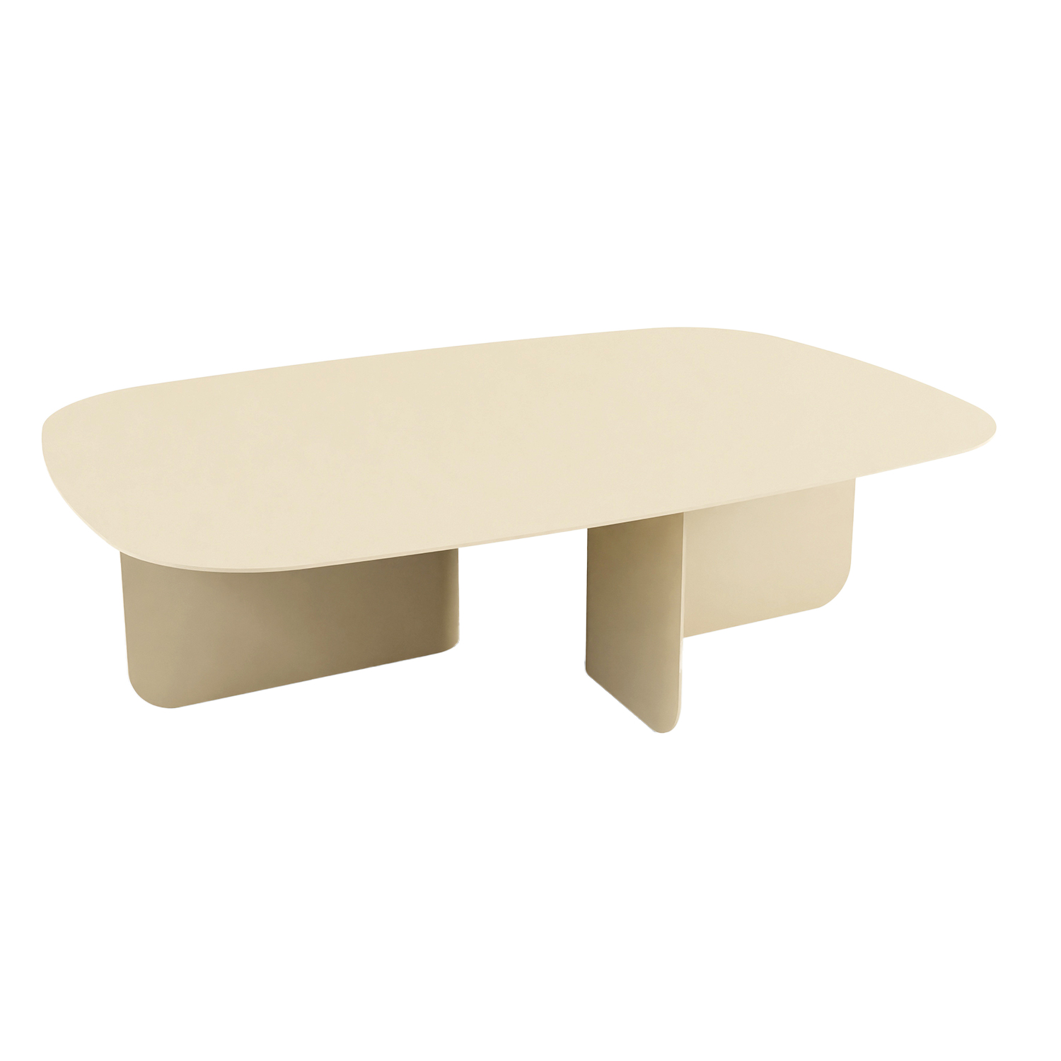 Metallbude - Livia Couchtisch cashew
