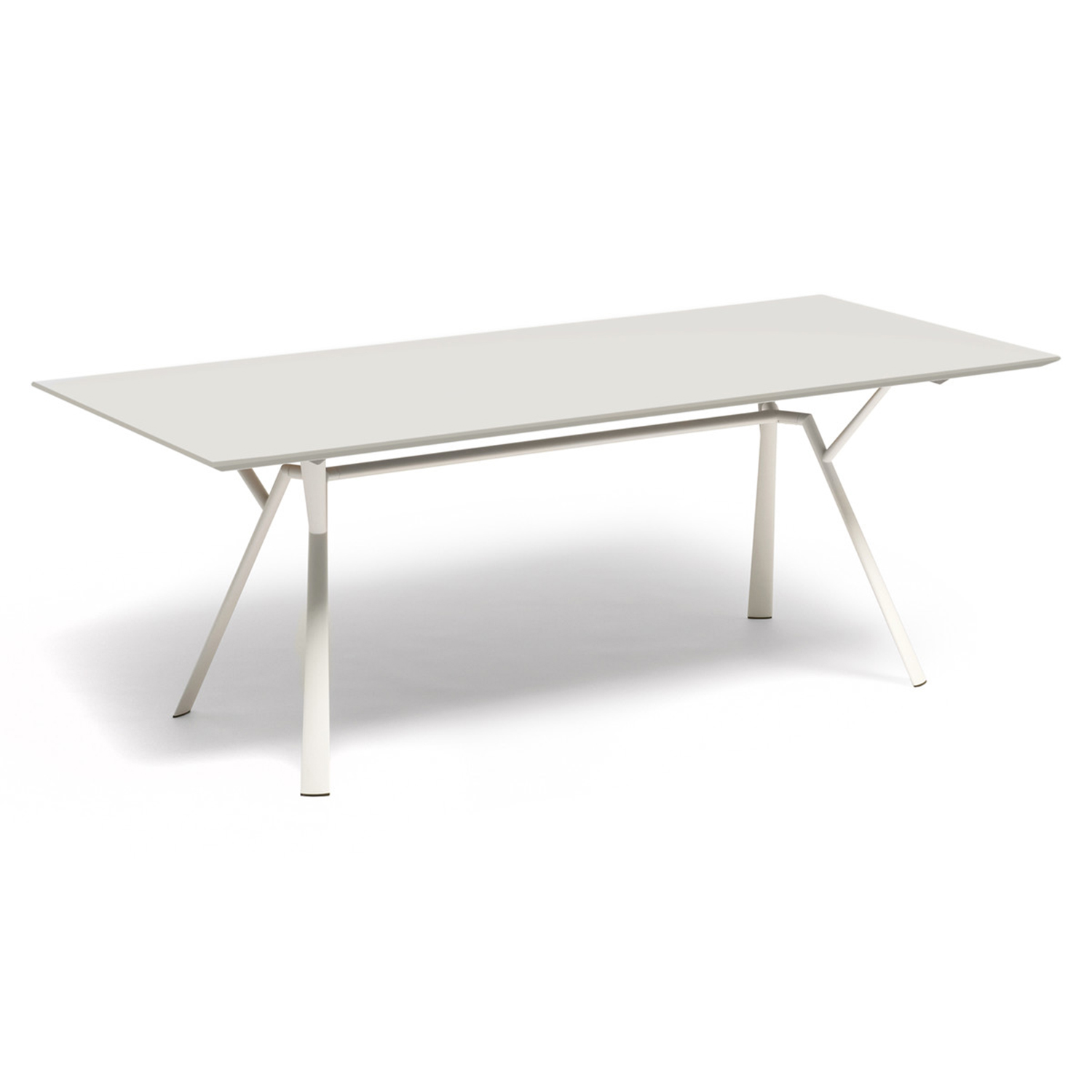Fast Radice Quadra Esstisch 200x90 cm weiss 63770
