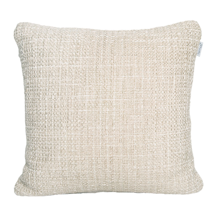 Fermob - Vibration Outdoorkissen Entrelac Nebel