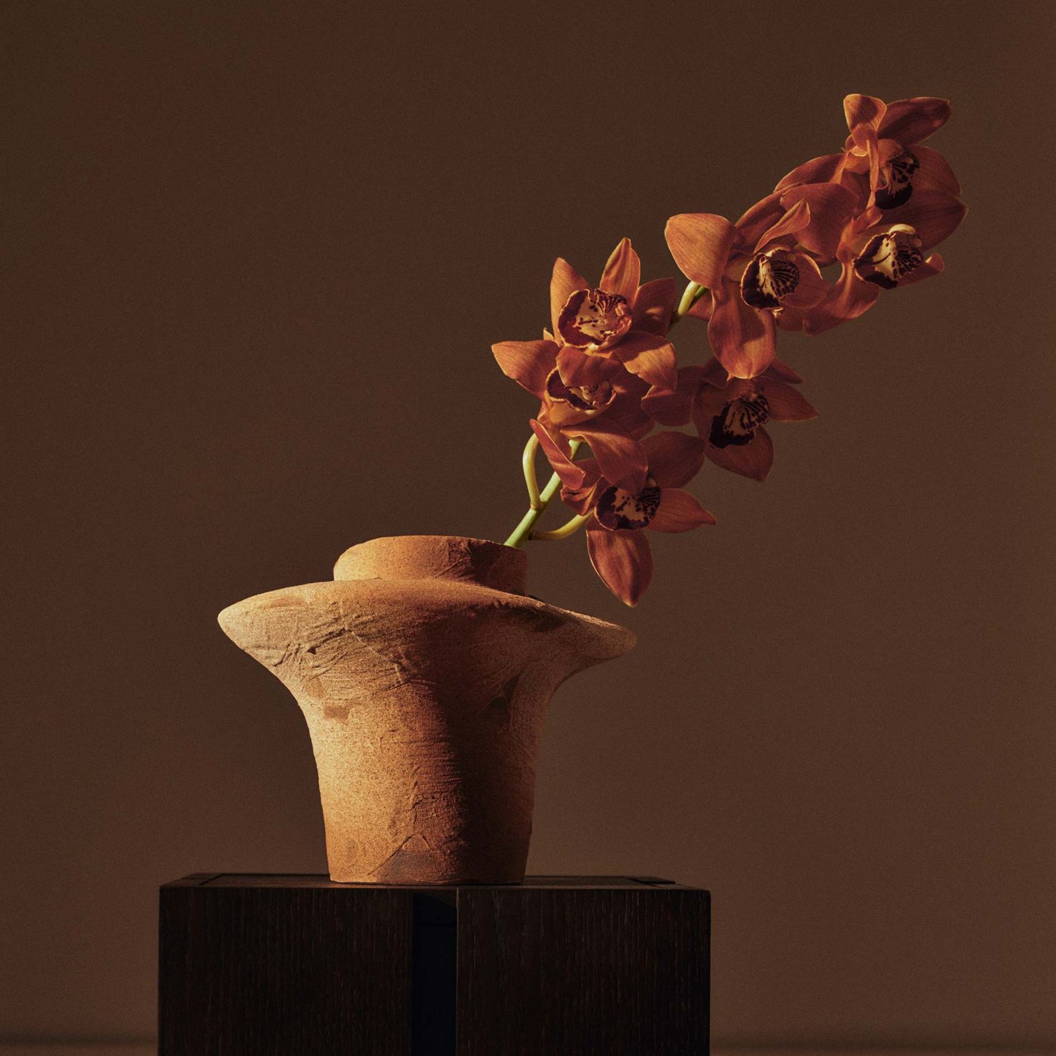 Ferm Living - Evio Vase H 22 cm elm green