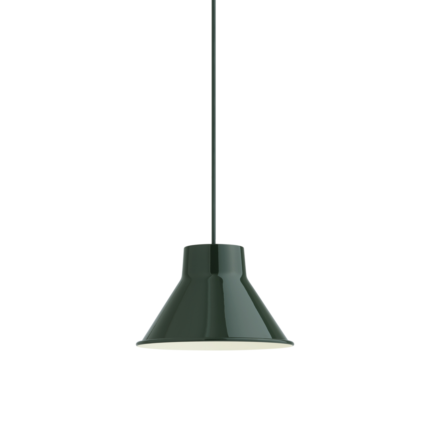 muuto top pendant leuchte 21 freisteller dunkelgruen 84698