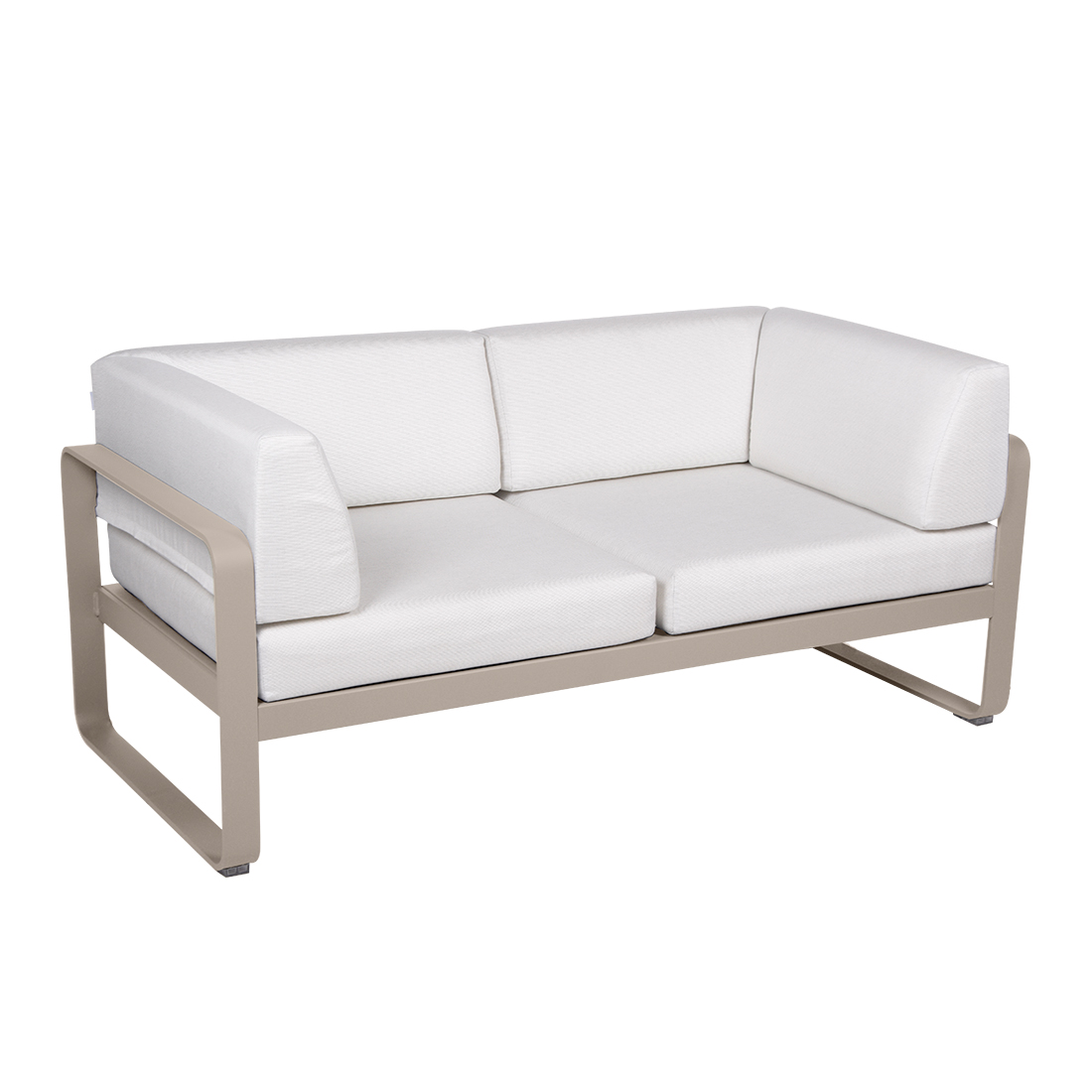 fermob bellevie club sofa muskat grauweiss 66059