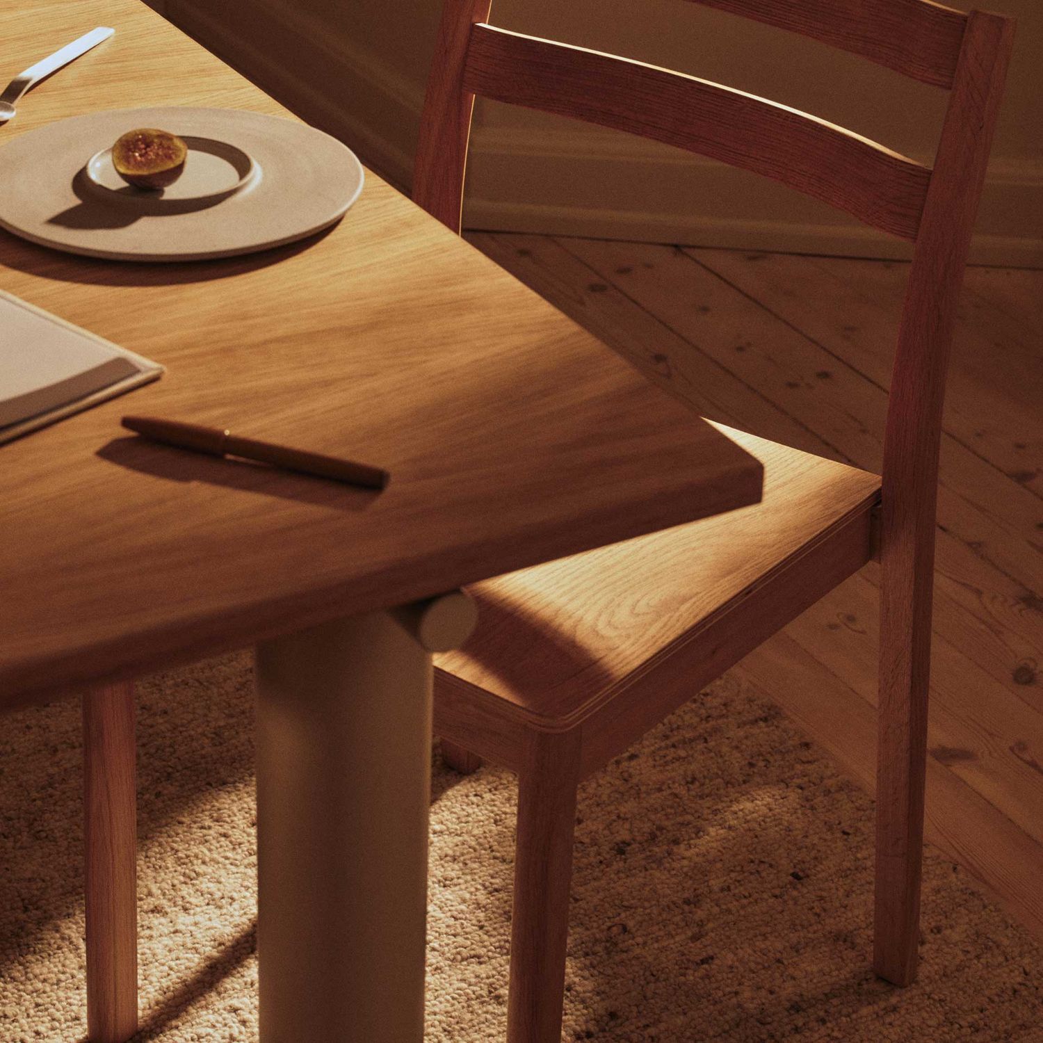 Ferm Living - Seifa Teppich 140x200 hazel melange