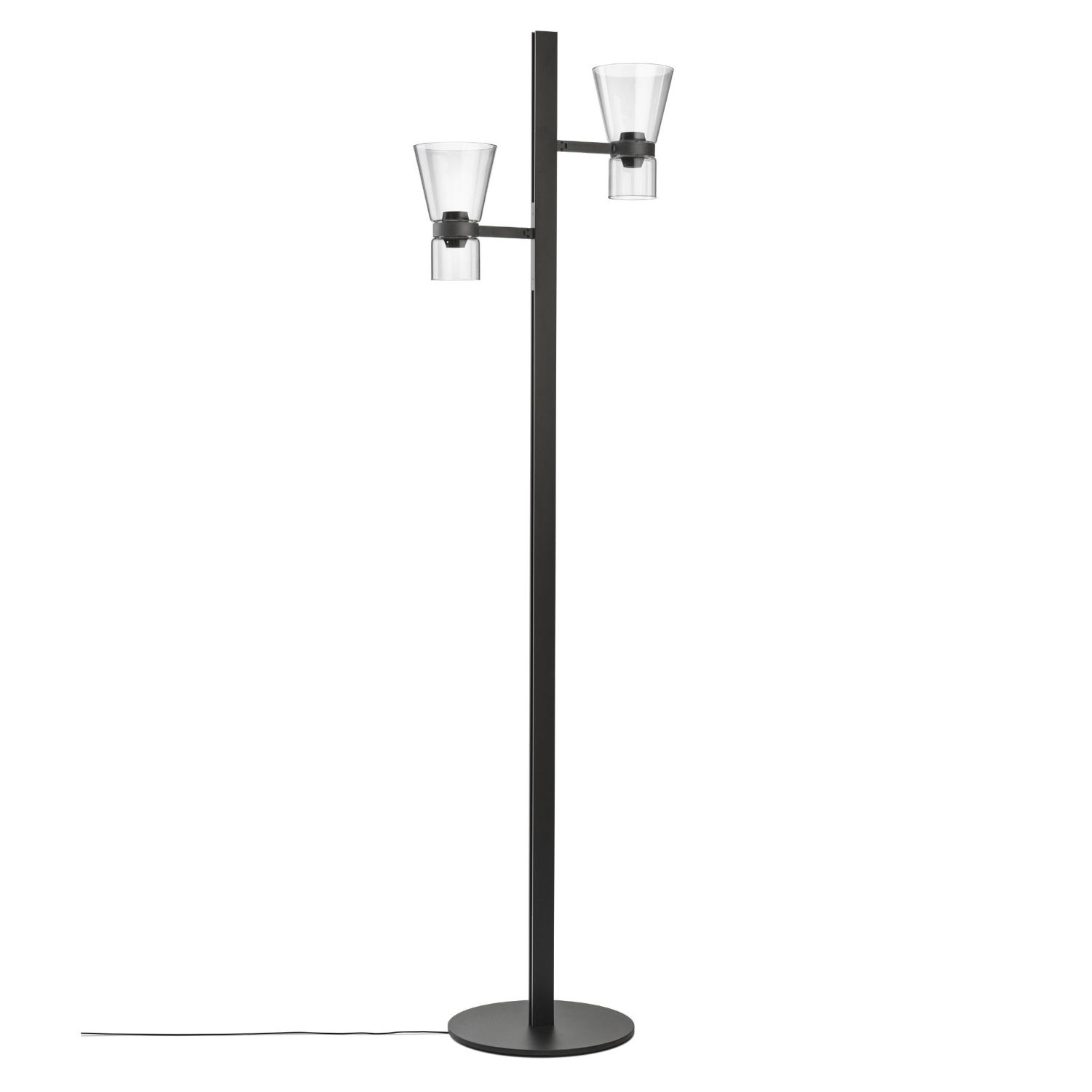 Flos - Nocturne Stehlampe F2 Cone schwarz