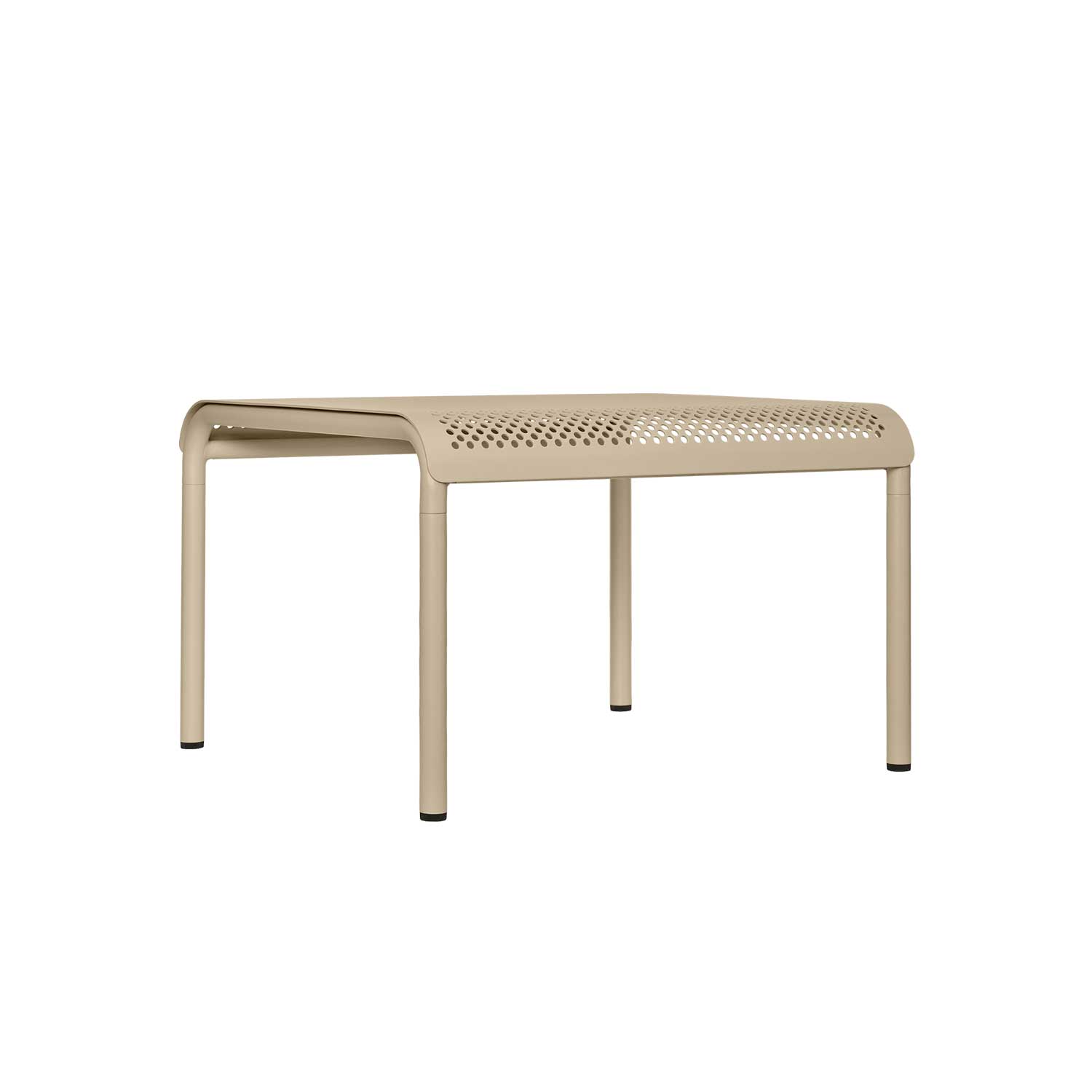 Ferm Living - Dapple Outdoor Tisch niedrig 57x57 cm cashmere