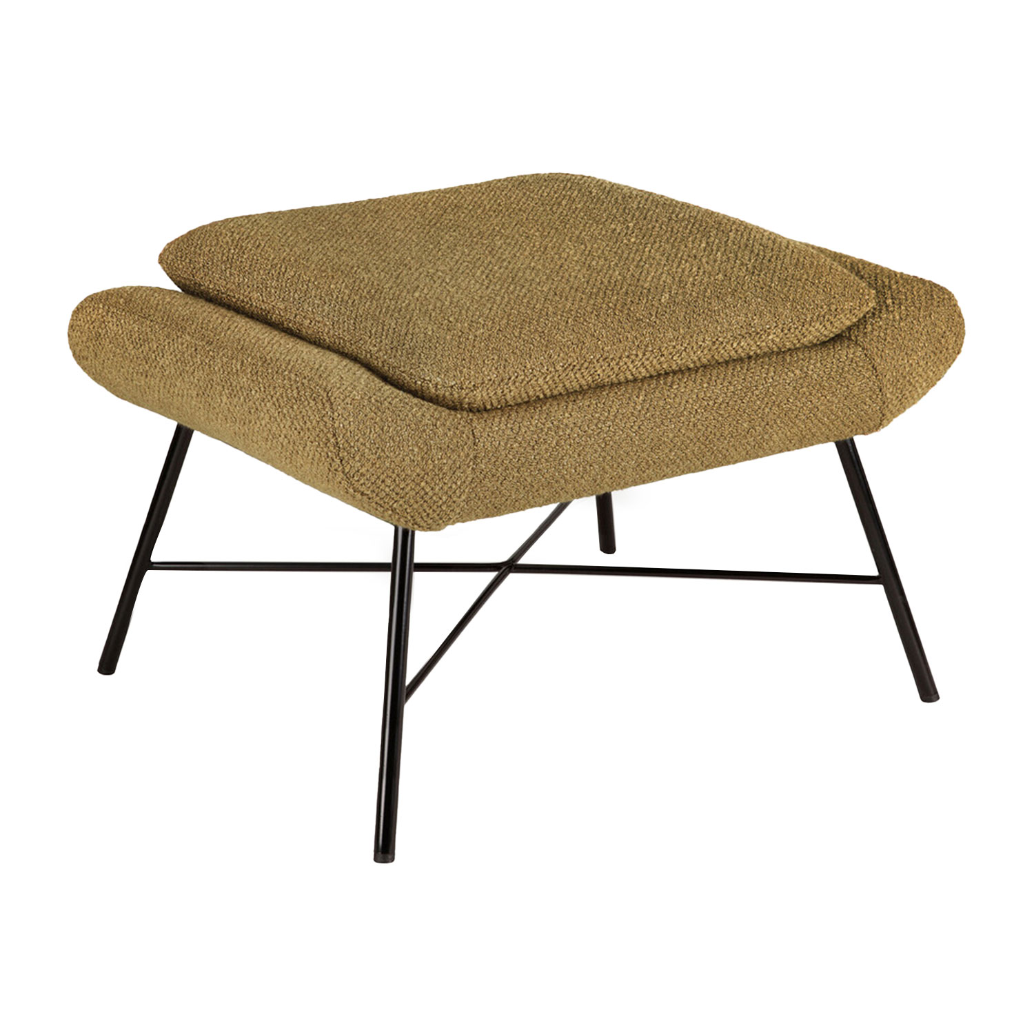 Ethnicraft - Barrow Polsterhocker Pine Green
