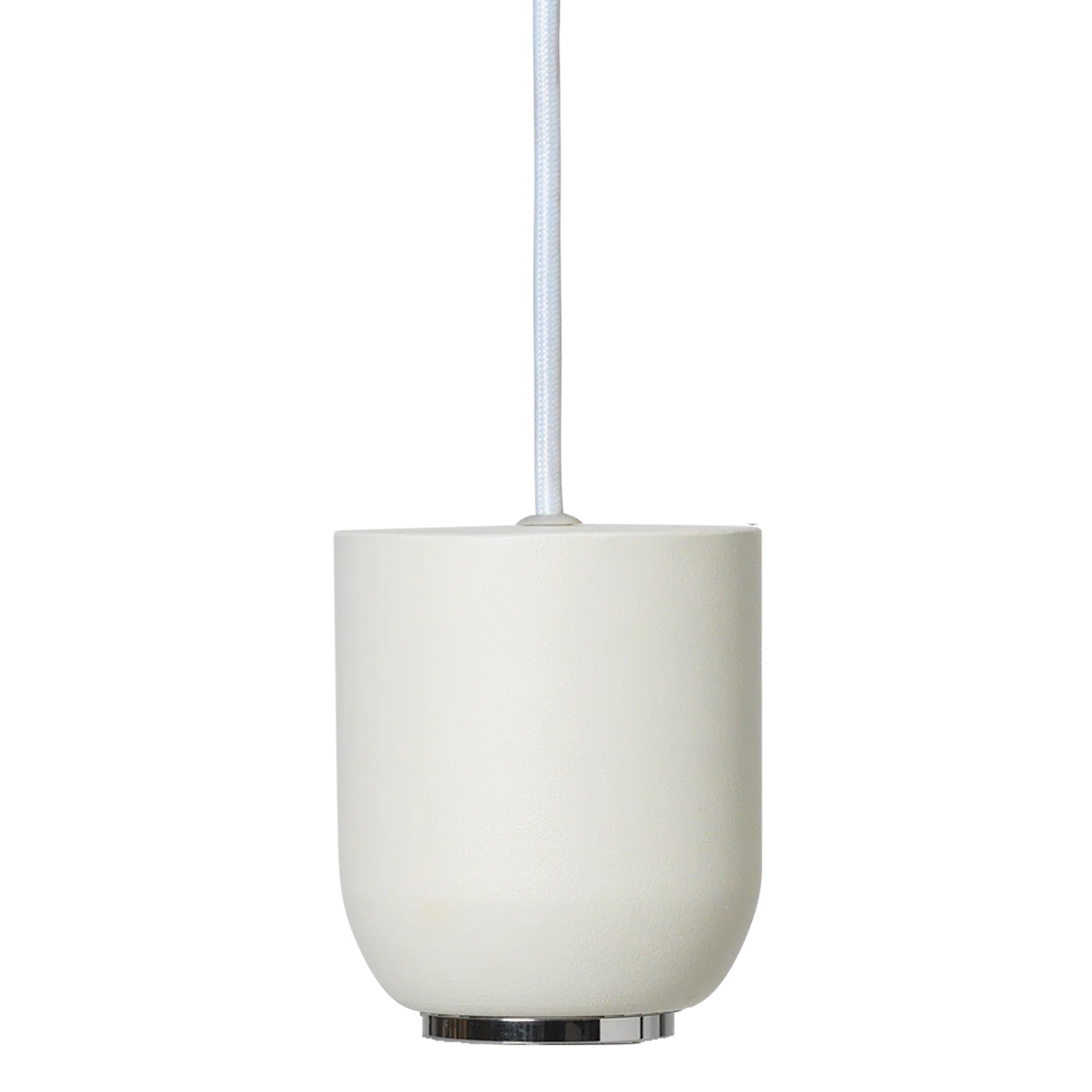 ferm LIVING Socket Pendant Bell weiss 1104269682 104343