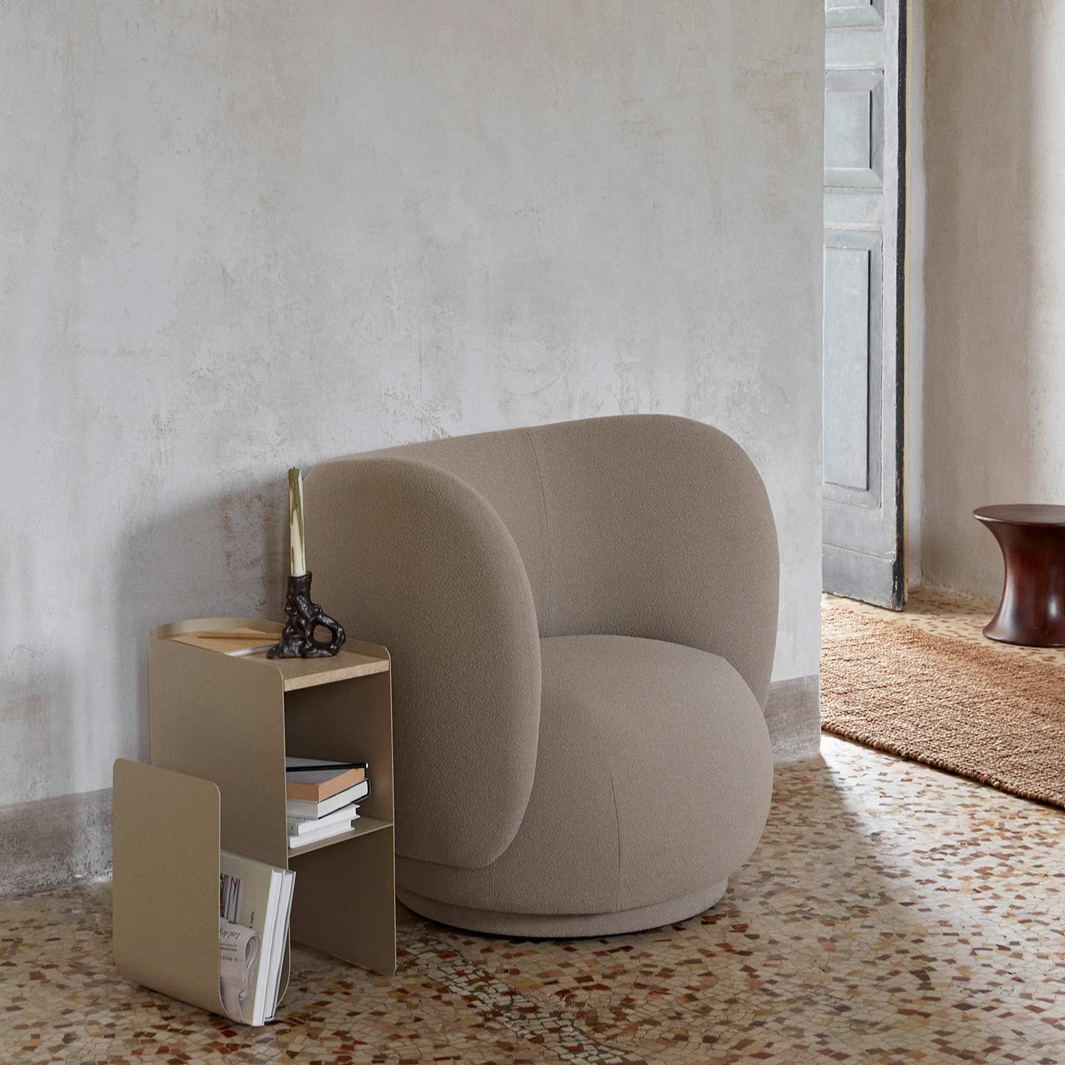 ferm living vault beistelltisch cashmere wohnzimmer 91374