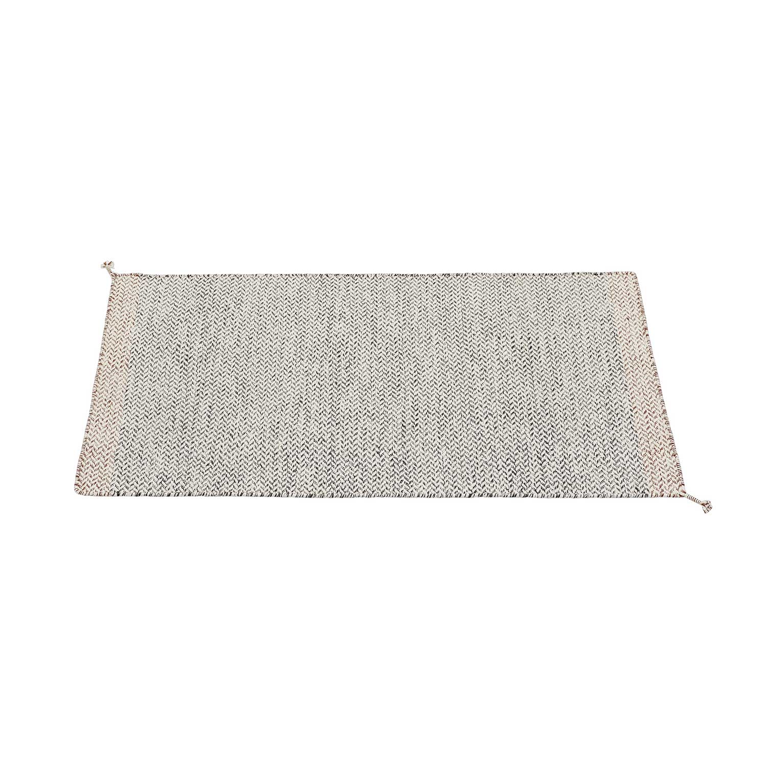 muuto Ply rug 85x140 black white 106002