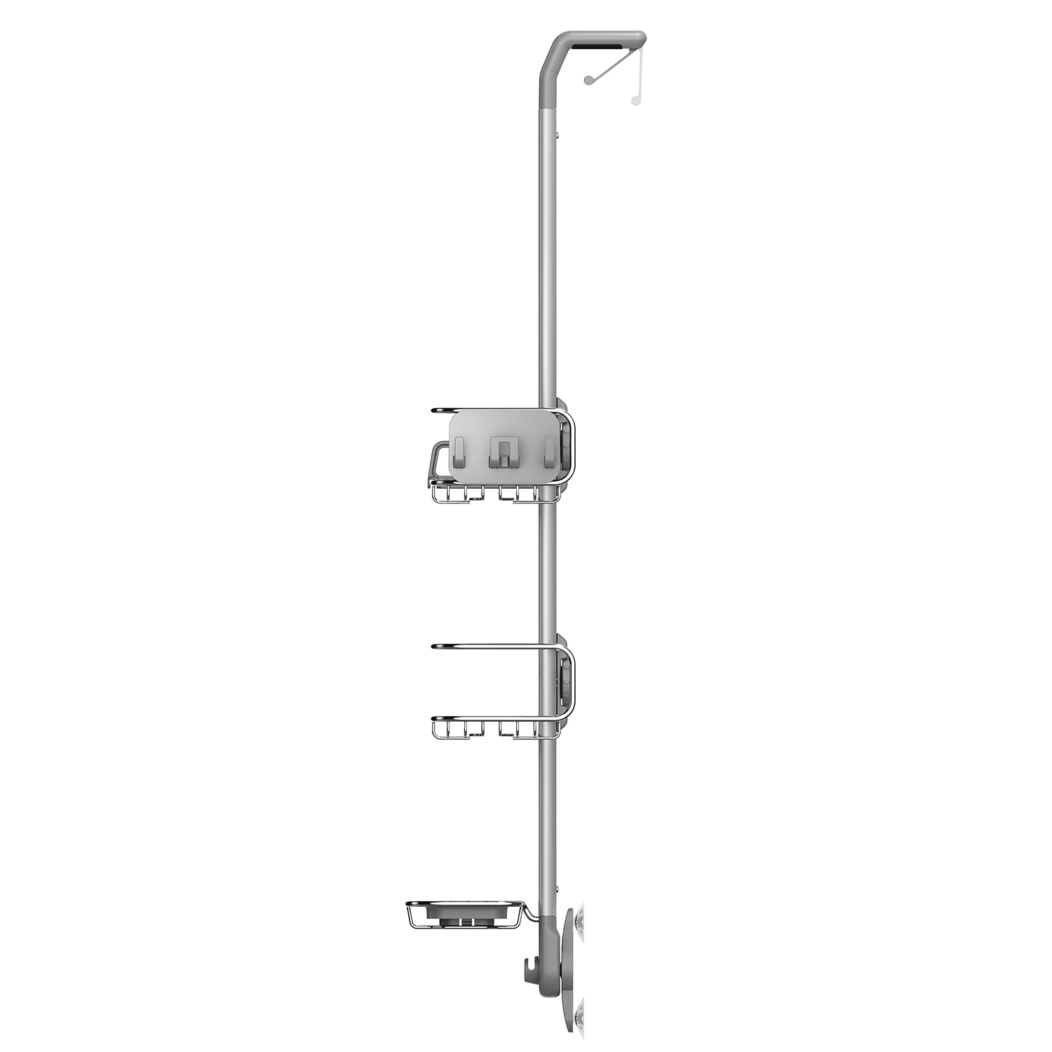simplehuman duschcaddy ueber der tuer seitlich 98525