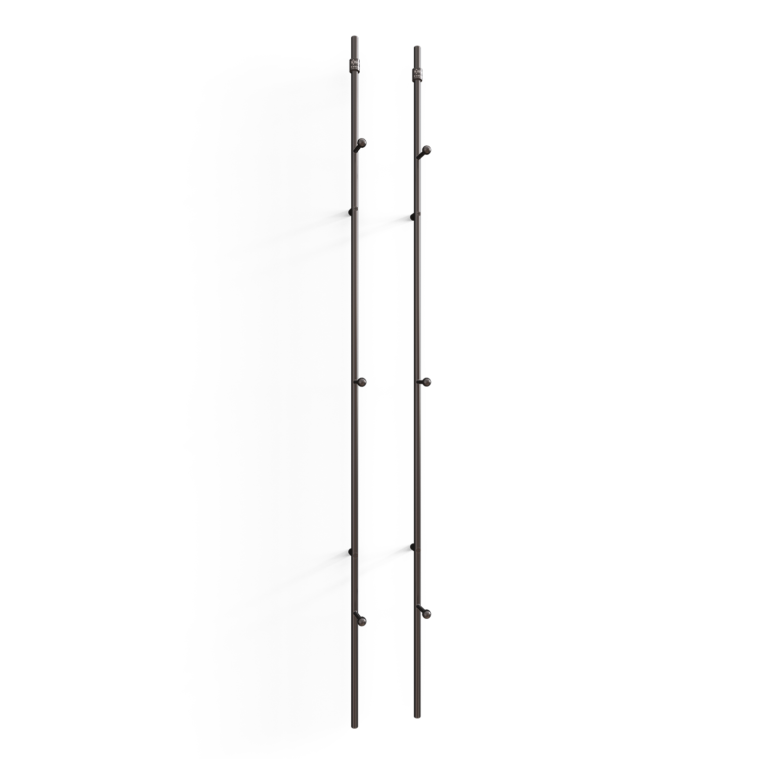 cuero coat rack 2er set 95975