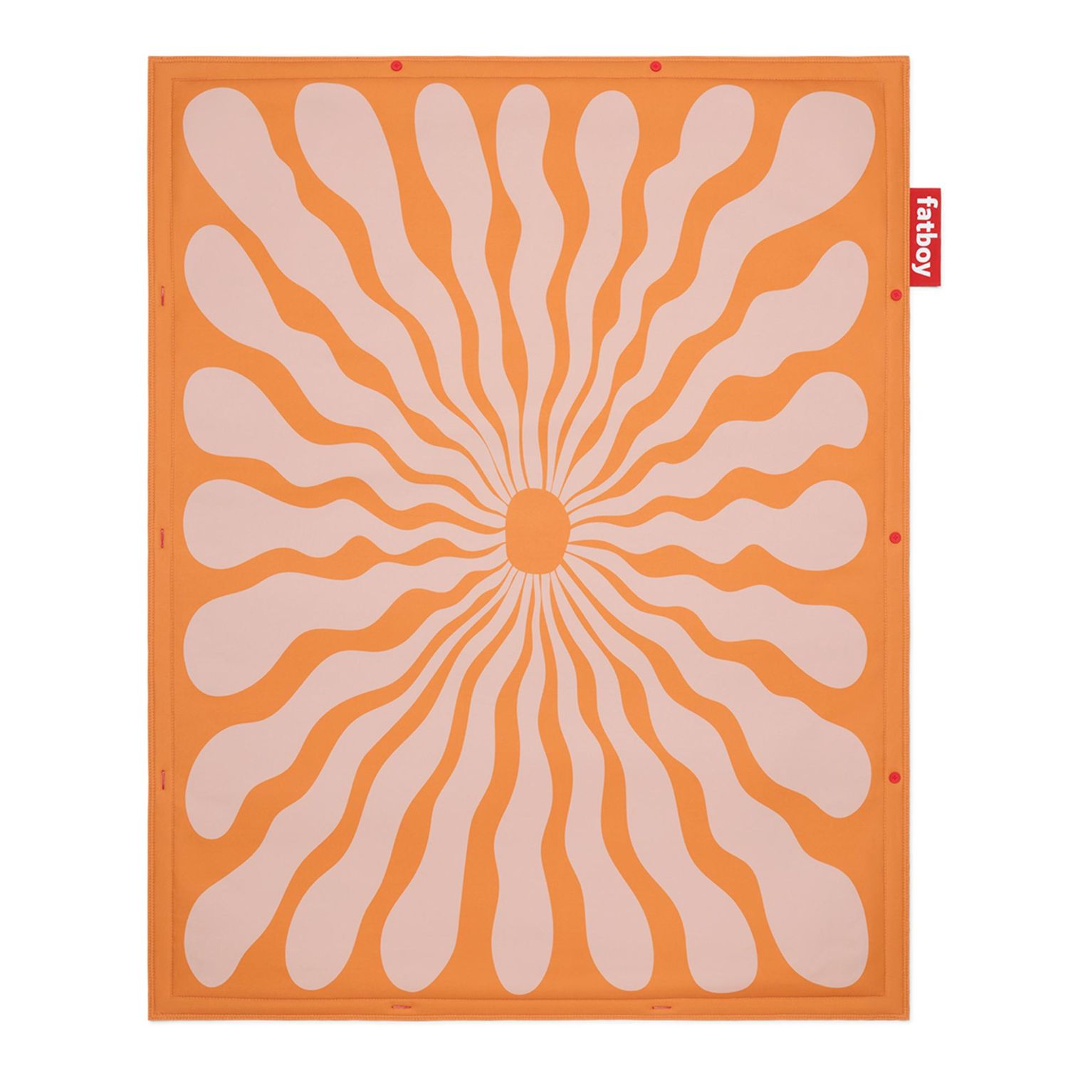 Fatboy - Flying Teppich liquid flower orange/pink