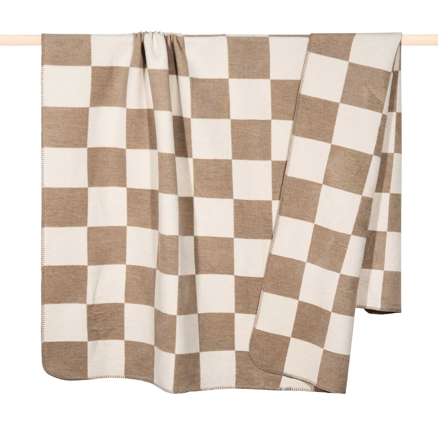 pad Chess Decke 150x200 taupe 103577