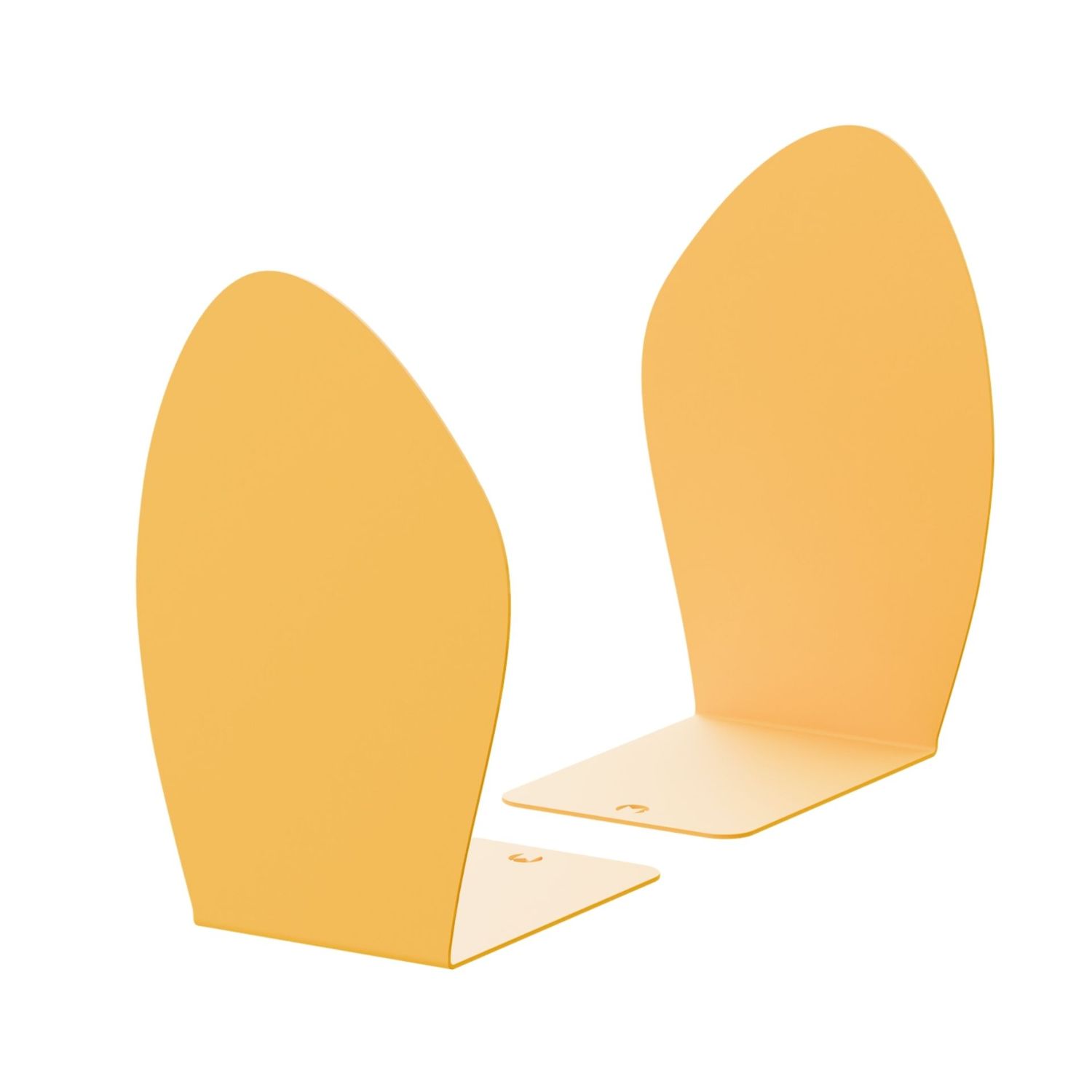 Metallbude - Darcy Buchstütze 2er-Set mango lassi