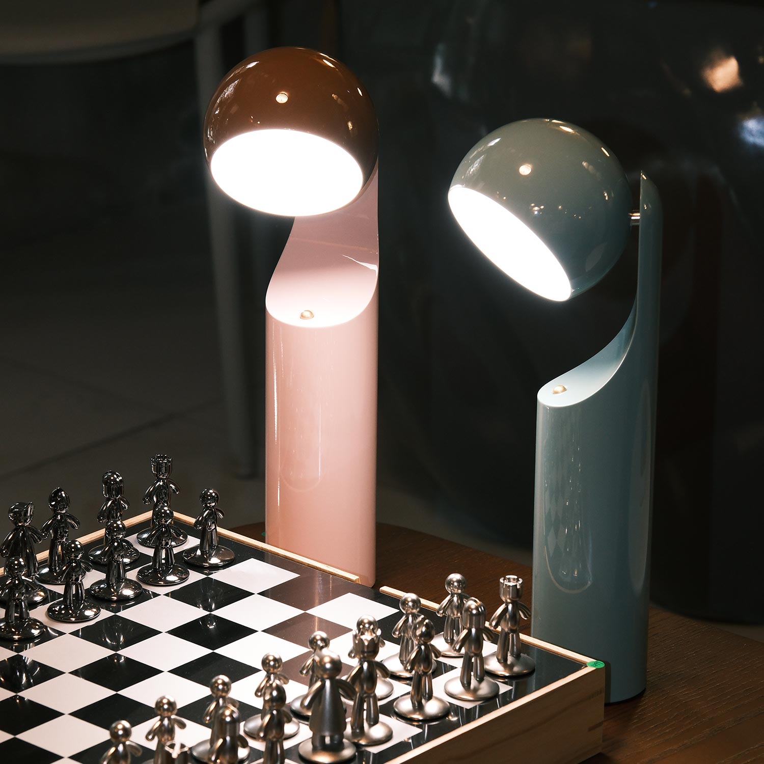 Fine Lumens - MONO Lampe rust & sky