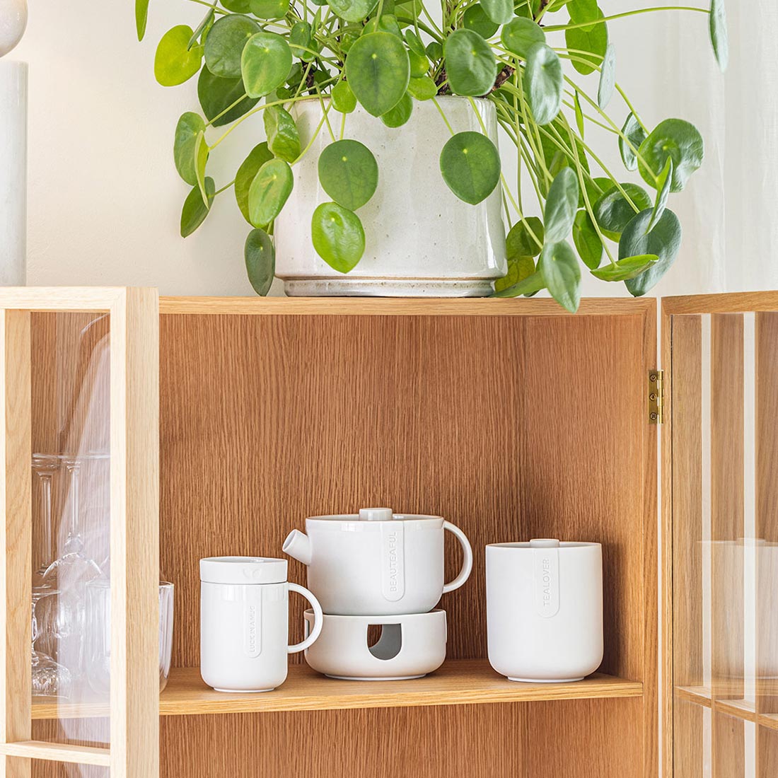 Räder Design - Cozy Time Tasse mit Deckel Luck in a mug
