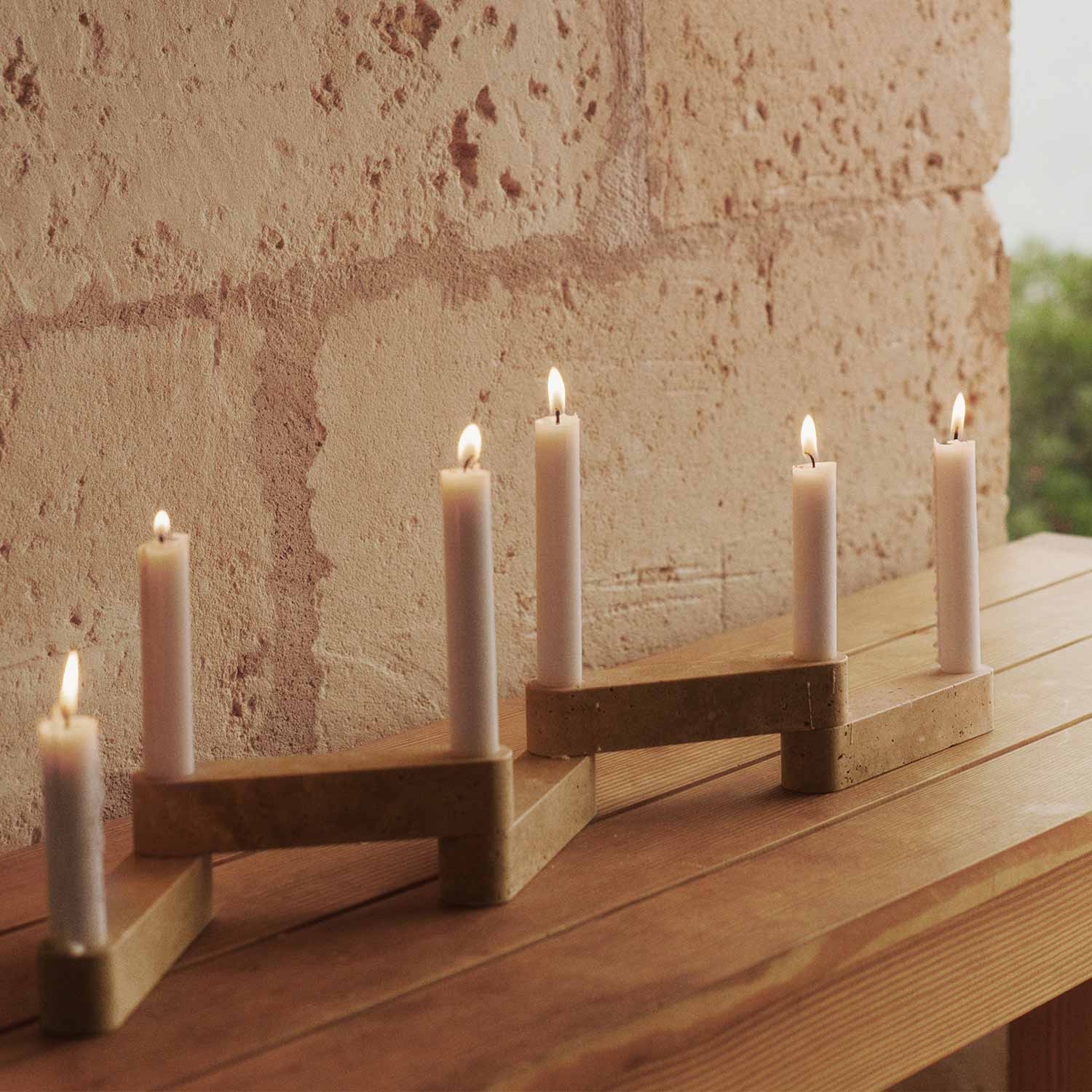 Ferm Living - Newel Modulares Kerzenhalter-4er-Set