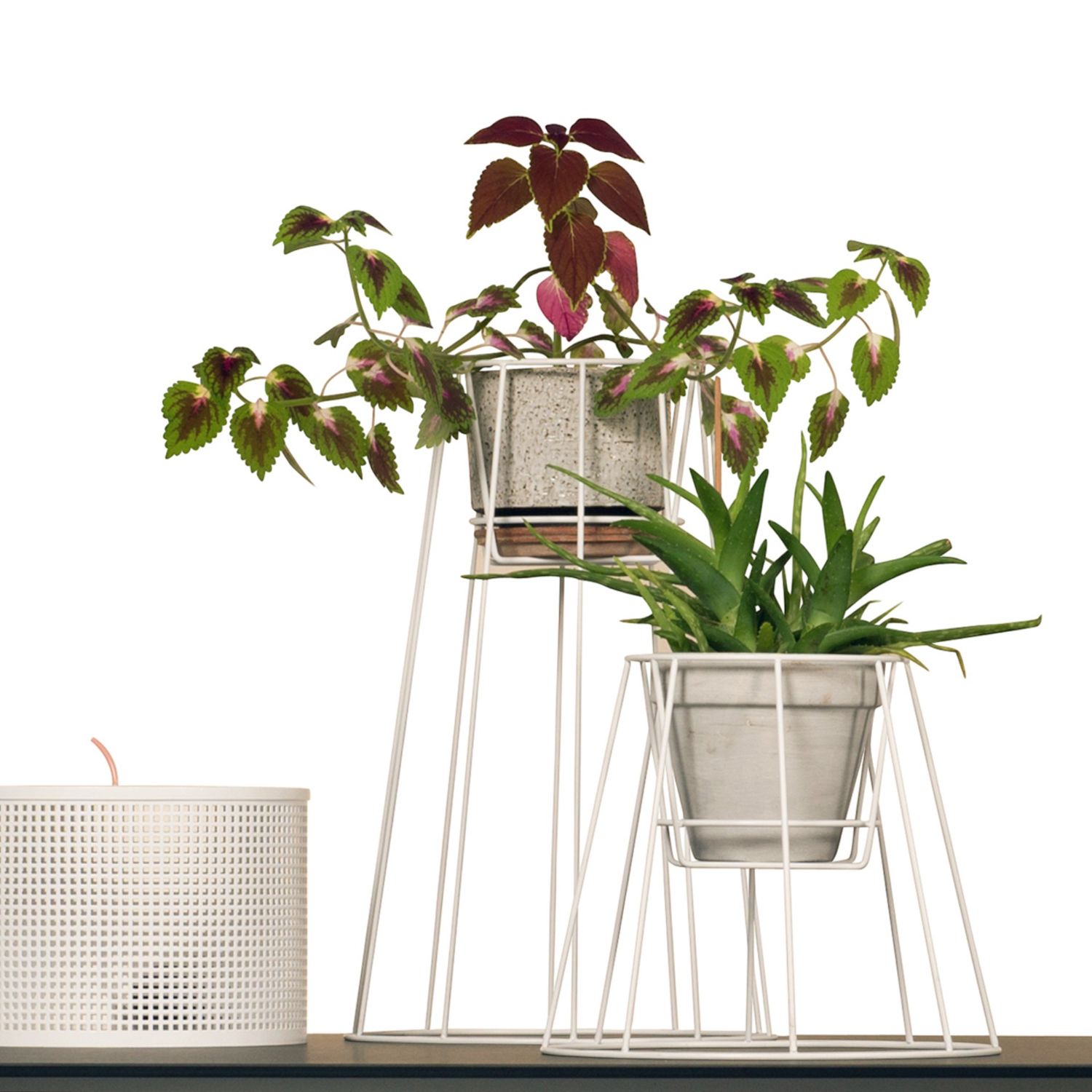 OK Design - Cibele Plant Stand Blumenständer medium weiß