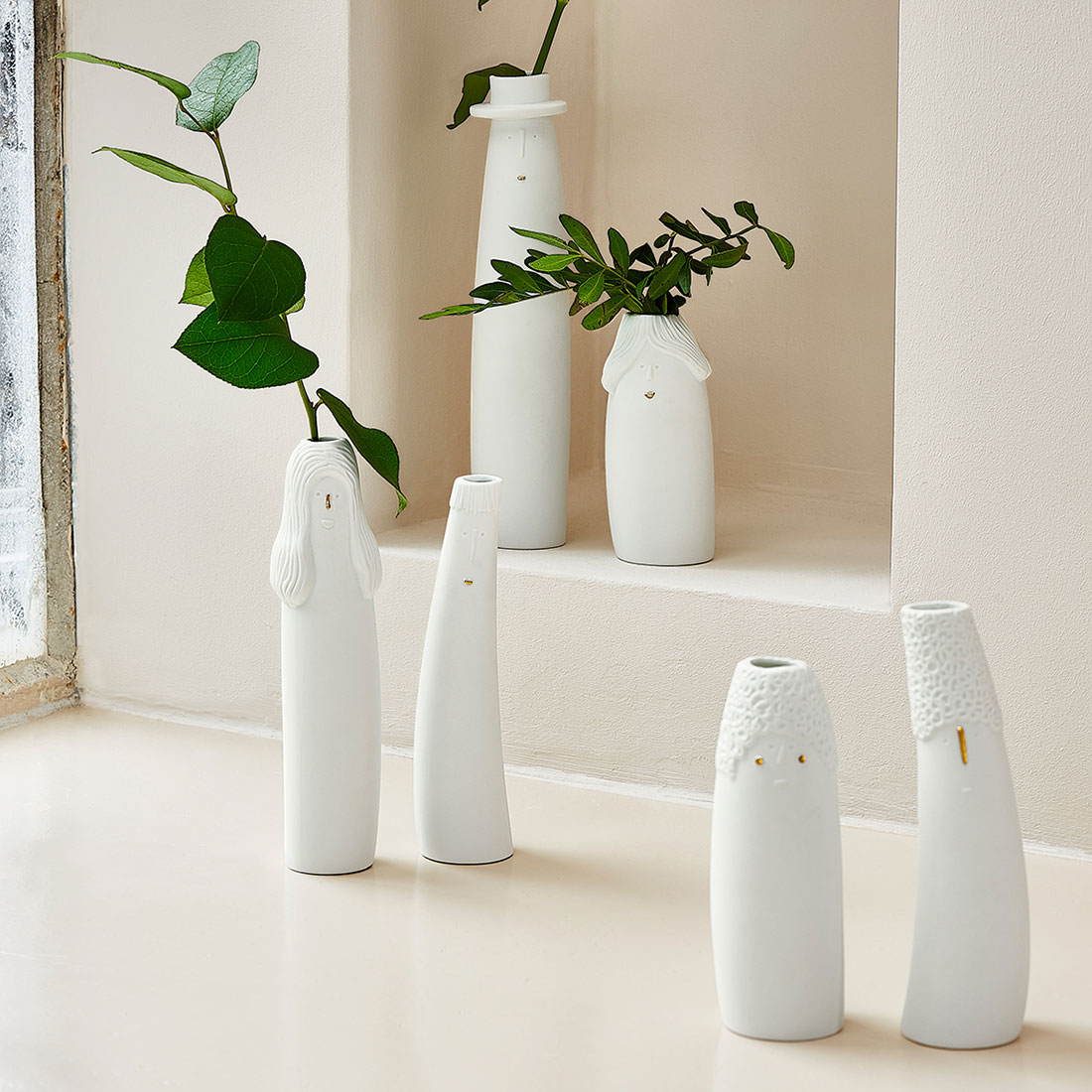 Räder Design - Familienbande Vasen Set Vater & Mutter