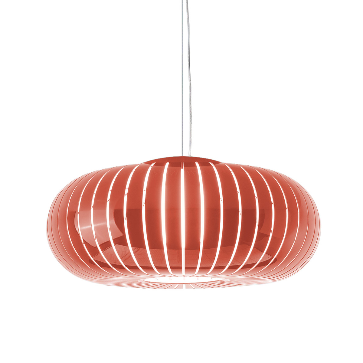 Kartell – Teresa Pendelleuchte bernstein