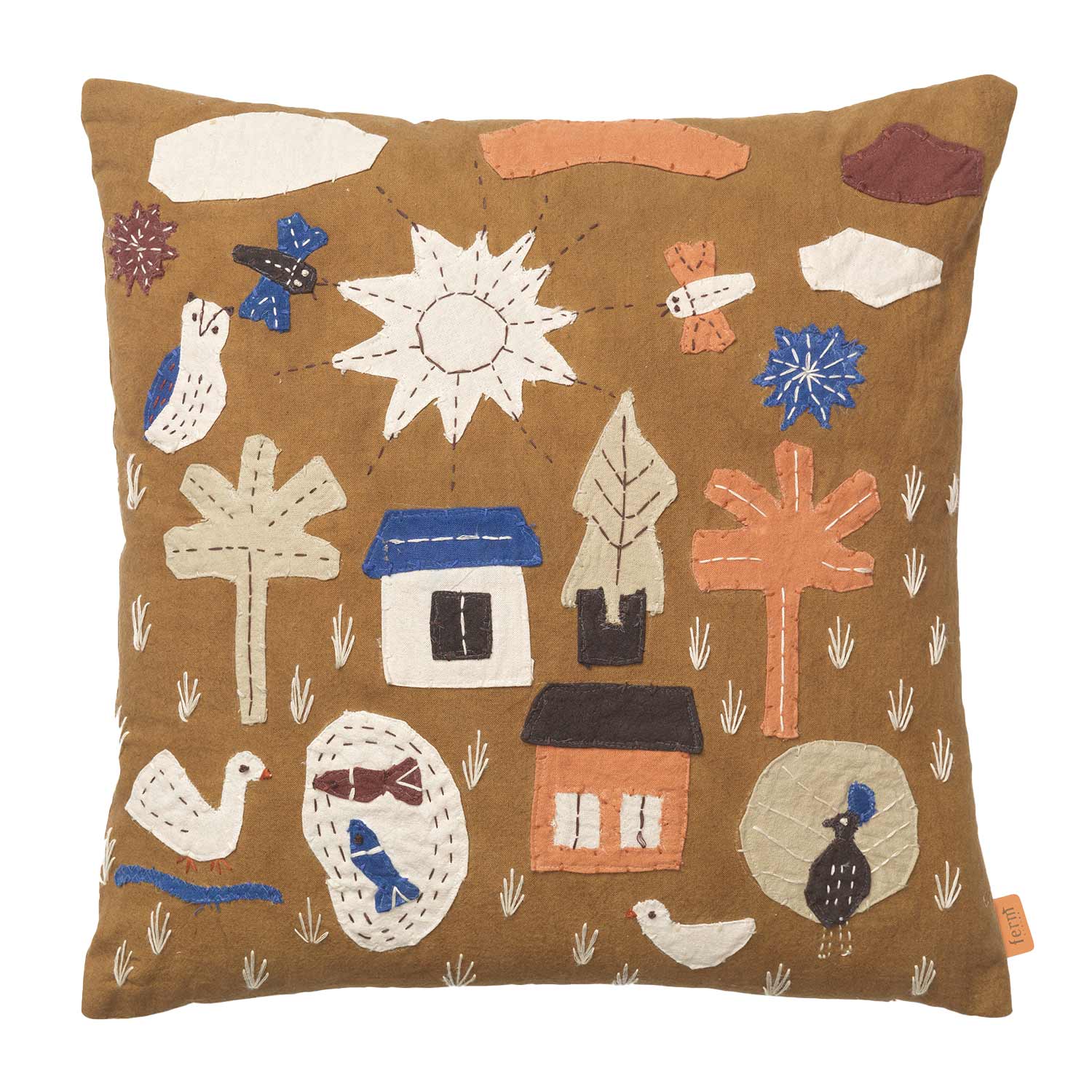 ferm living village kissen sugar kelp 96427