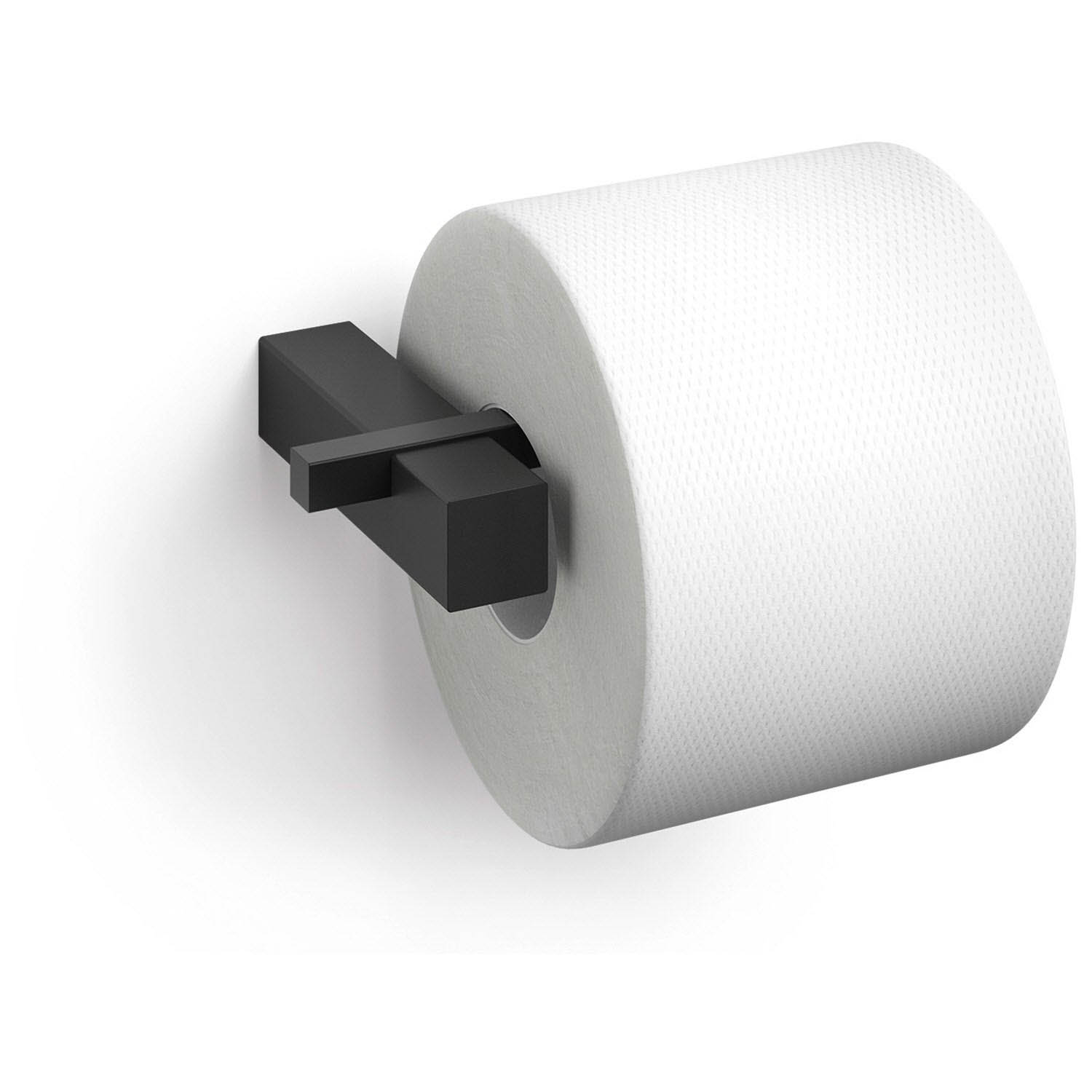 toilettenpapierhalter zack carvo schwarz 73275