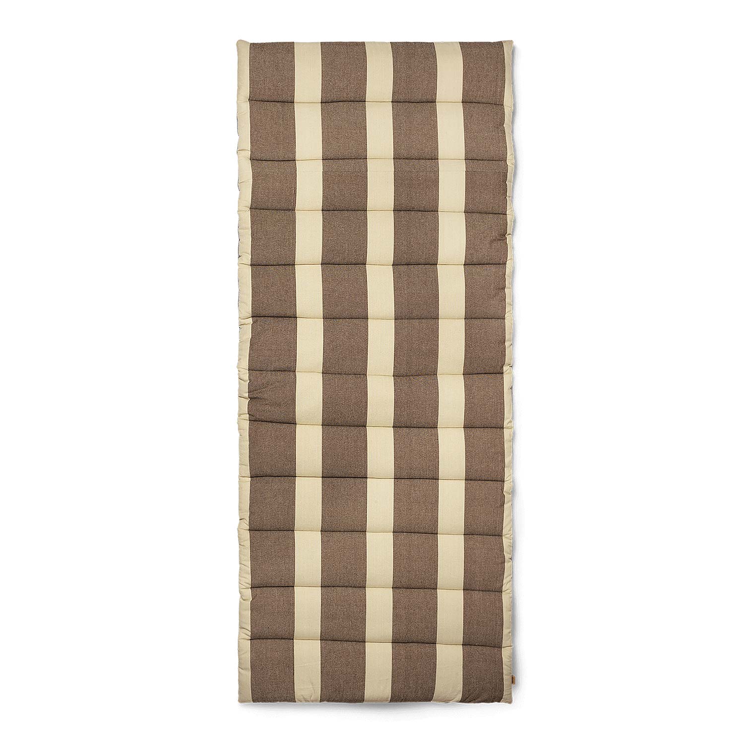 fermLIVING Strand Gesteppte Matratze CarobBrownParchment 1104269090 102037