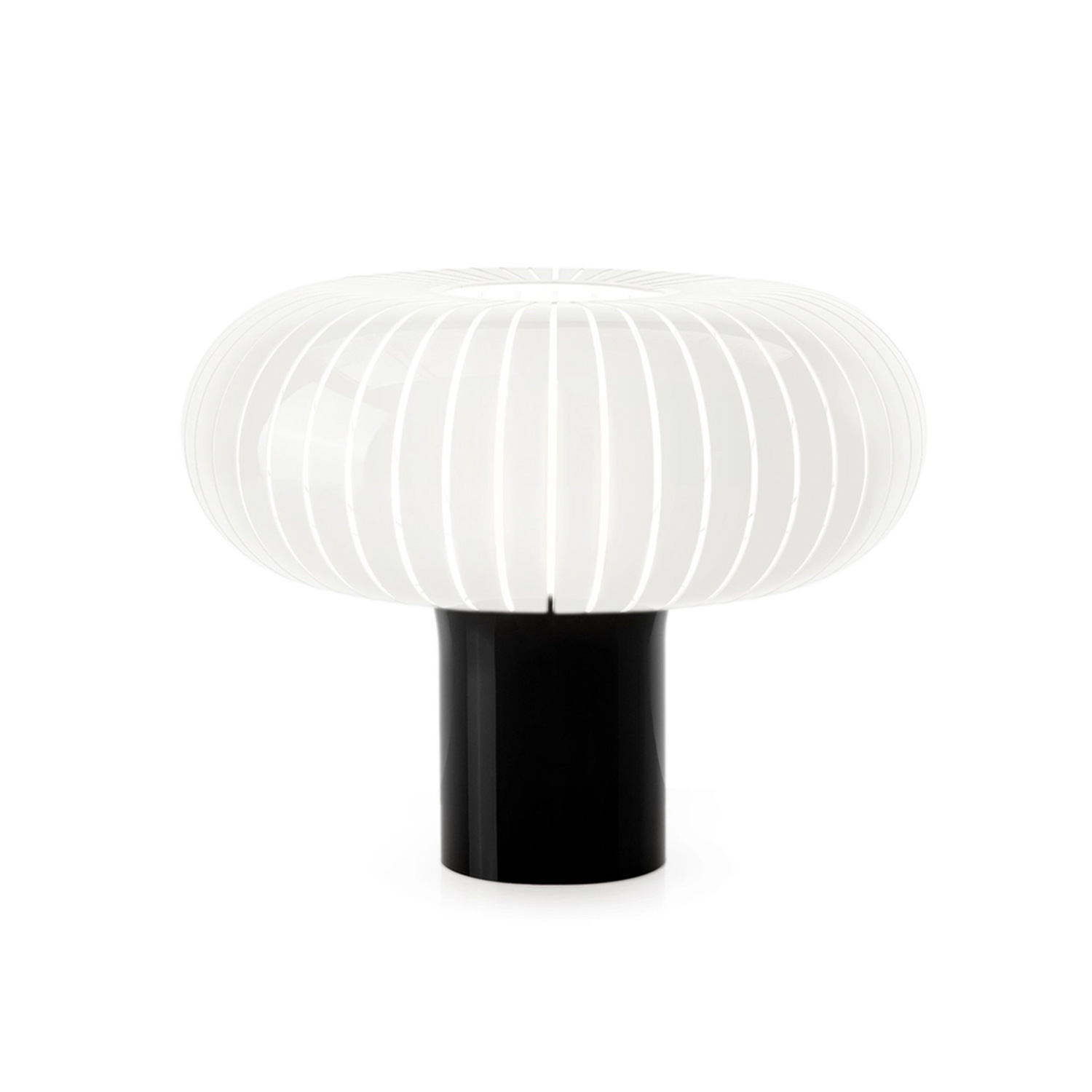Kartell - Teresa Tischleuchte weiß/schwarz