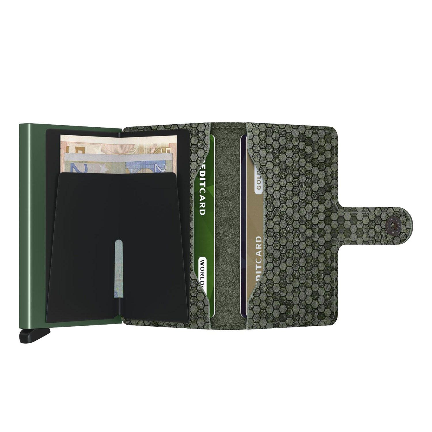 secrid miniwallet hexagon offen 104649