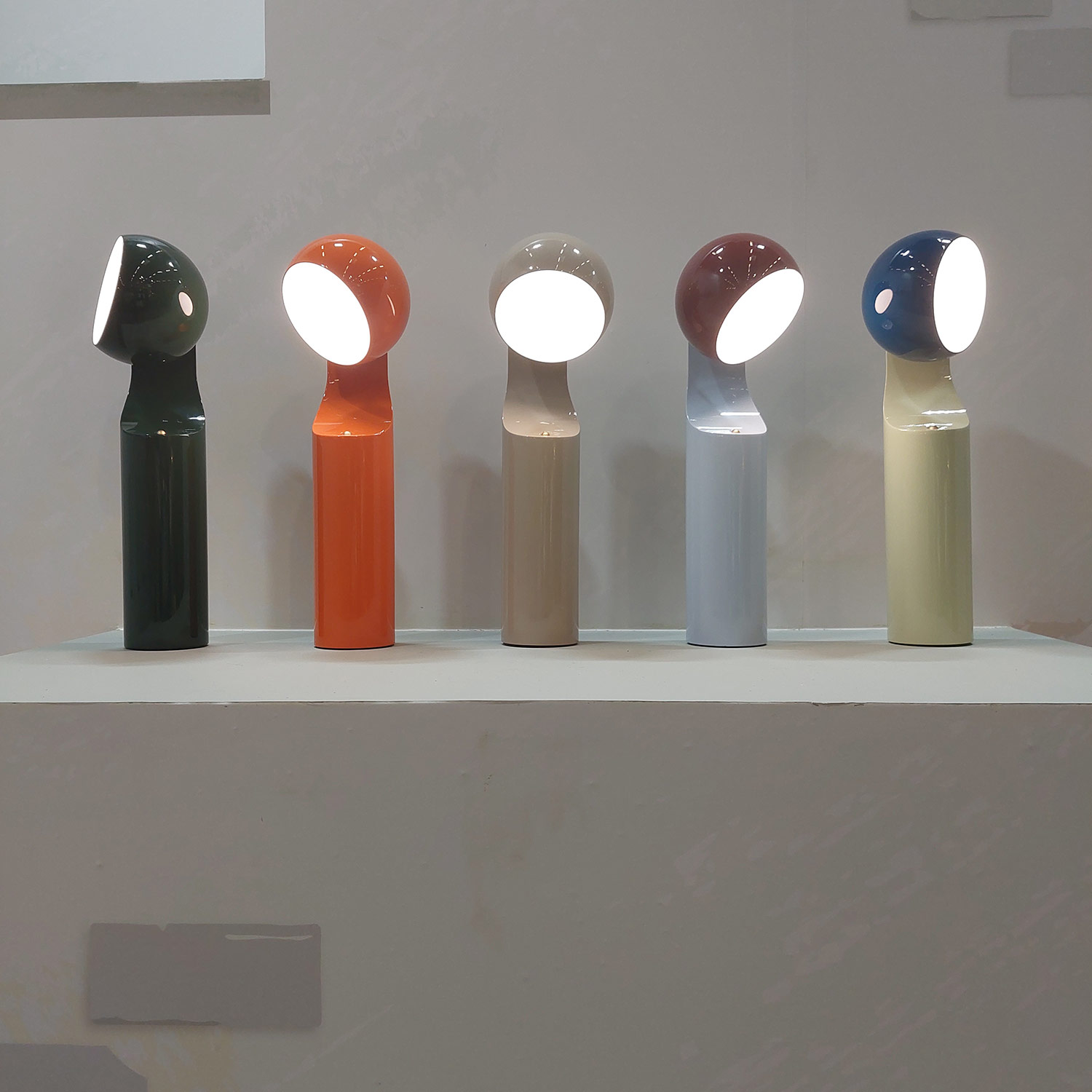 Fine Lumens - MONO Lampe rust & sky