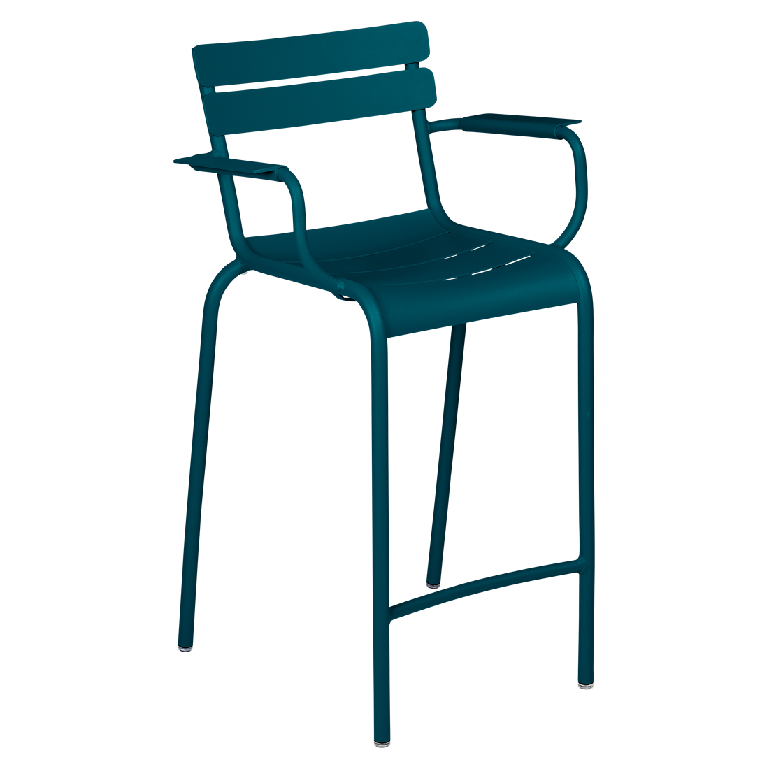 fermob luxembourg barhocker sessel acapulcoblau 64924