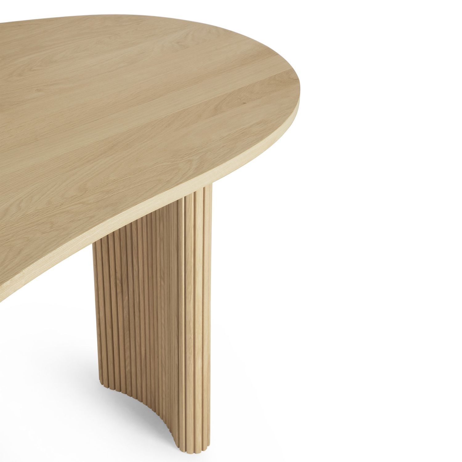 Ethnicraft - Boomerang Schreibtisch 200 cm eiche