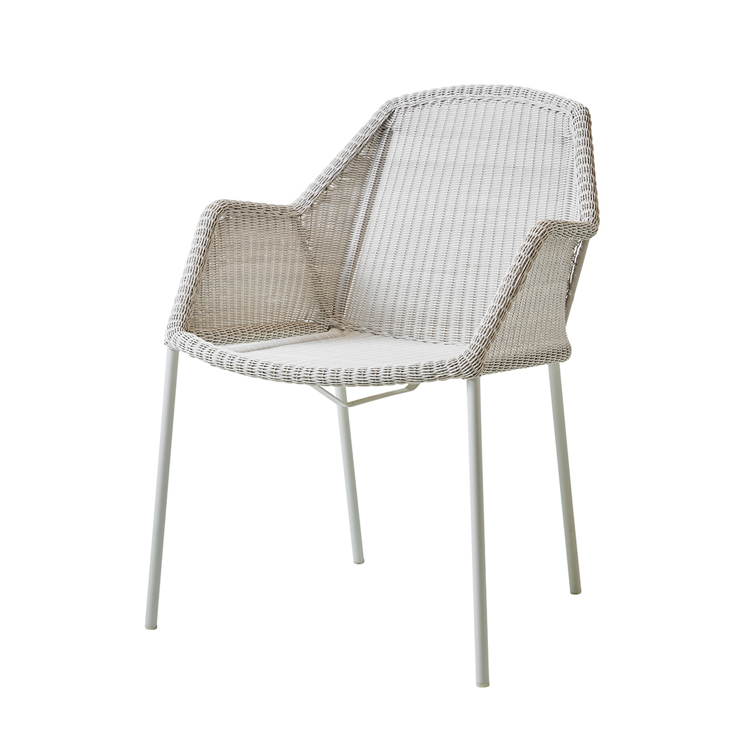 cane line breeze sessel white grey 78499