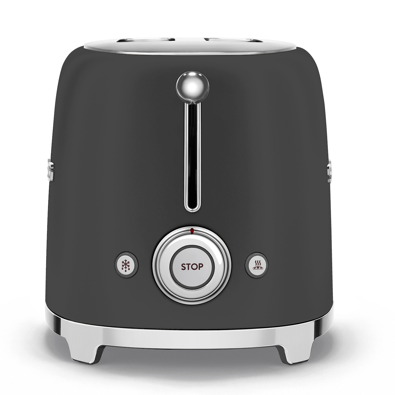 toaster matt schwarz smeg 60199 60163