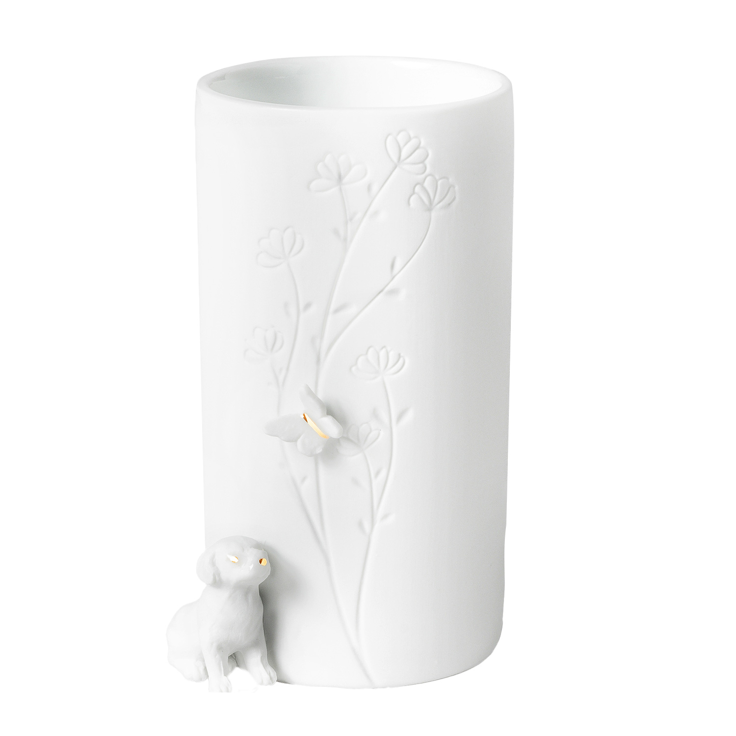 Räder Design - Porzellangeschichten Vase Hund